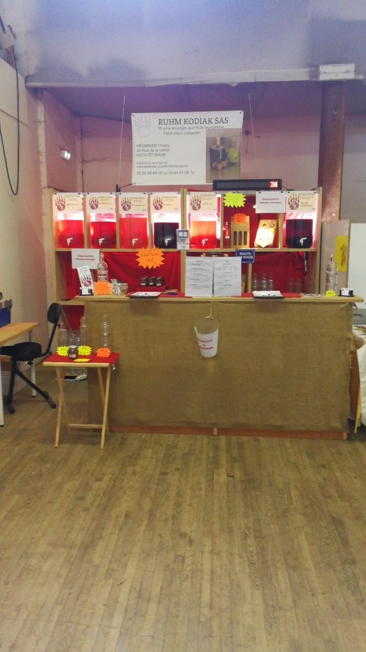 Le stand ruhm kodiak au salon des vins d aumale