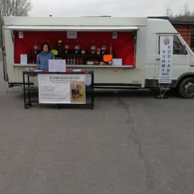 le stand de ruhm kodiak lors d'événements, de foires ou de salons