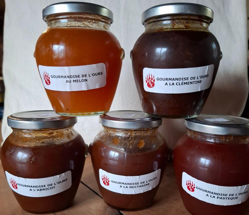 Gourmandises de l ours aux fruits maceres dans du rhum 2